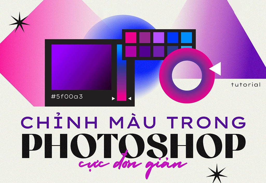 Cách chỉnh màu ảnh trong Photoshop