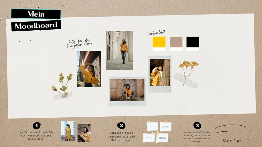 Lợi ích của việc sử dụng moodboard